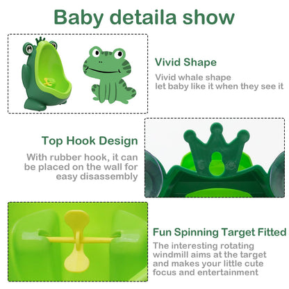 Frog Wall-Mounted Potty Trainer
